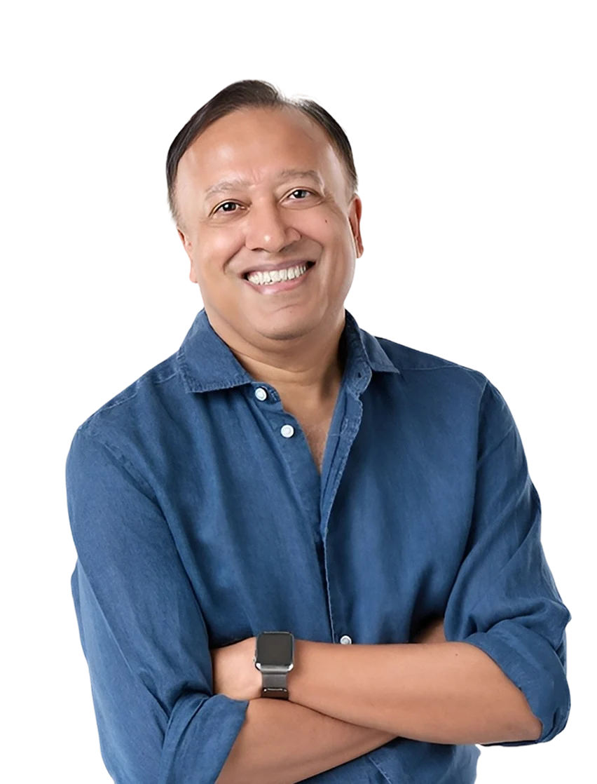 aseem in blue polo