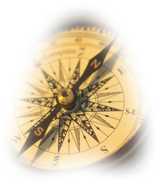 compass background overlay
